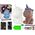 LeanToys Zestaw Jednorożec DIY Diamenty Kryształki Brązowy 13675006 5905679071625