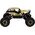 LeanToys Auto RC Wysokie Koła 1:18 Plastikowe Czarne Złote 13675038 5905679073018