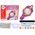 LeanToys Zestaw Kreatywny Plastyczny Lusterko Forma Gips Farbki 13675053 5905679073728