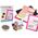 LeanToys Zestaw DIY Cekiny Szpilki Lama Ramka Kolorowy 13675128 5905679076156