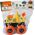 LeanToys Pojazd Terenowy Pchacz Triceratops Gumowe Koła Żółty 13675210 5905679078013