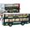 LeanToys Autobus Piętrowy Światła Dźwięki Napęd Frykcyjny Ciemno Zielony 1:16 13675608 5905884456217