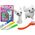 LeanToys Zestaw Artystyczny DIY Kotki Figurki 2szt Pisaki Szczotka 13675830 5905991004431