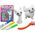 LeanToys Zestaw Artystyczny DIY Kotki Figurki 2szt Pisaki Szczotka 13675830 5905991004431