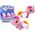 LeanToys Jednorożec Konik Pluszowy Naciągany Skaczący Różowy 13675889 5905991005339