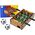 LeanToys Mini Piłkarzyki Stołowe Drewniane 36cm x 21,5cm x 9cm 13676031 5905991007494