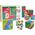 LeanToys Edukacyjne Puzzle 6w1 Klocki Układanka Kostki 6 Obrazków Dinozaury 9 El. 13676050 5905991007753