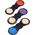LeanToys Zestaw Piękności Tatuaże 12 Kart 3 Cienie Do Włosów Gąbeczki 13676094 5905991008644