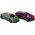 LeanToys Zestaw Samochodzików Resoraki Autka Sportowe Wyścigowe 1:64 10 szt. 13676105 5905991008736