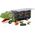 LeanToys Ciężarówka Dinozaur Transport Resoraków 6szt Światła Dźwięki Zielony 13676198 5905991010937
