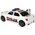 LeanToys Auto Sportowe Policja 1:16 Biały Dźwięk 13676239 5905991012993