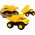 LeanToys Wywrotka Żółta Pojazd Budowlany Ciężarówka Przyczepa Duże Auto 13676286 5905991014744
