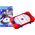 LeanToys Gra Zręcznościowa Mini Gra Hockey Czerwona 13676416 5905991016403