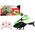 LeanToys Helikopter Zdalnie Sterowany RC Żyroskop Zielony 13676508 5905991017868
