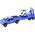 LeanToys Zestaw Nowoczesne Auto z Helikopterem i Lawetą Do Rozkręcania DIY Niebieski 13676558 5905991018506