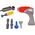LeanToys Ciężarówka Wywrotka Kreskówkowa Do Skręcania DIY Turkusowa 13676581 5905991018858