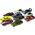 LeanToys Zestaw Resoraków Autka 1:64 Metalowe 10 Sztuk 13676659 5905991019732