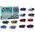 LeanToys Zestaw 12 Autek Samolotów Z Napędem 5cm Znaki Drogowe 13676660 5905991019695