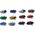 LeanToys Zestaw 12 Autek Samolotów Z Napędem 5cm Znaki Drogowe 13676660 5905991019695