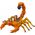 Figurka LeanToys Figurka Skorpion Pustynny Zwierzęta Świata 8 cm 13676707 5905991020646