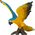 Figurka LeanToys Figurka Papuga Ara Ararauna 7 cm Niebiesko-Żółta 13676715 5905991020639