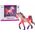 Figurka LeanToys Figurka Kolekcjonerska Mały Jednorożec Różowy 8 CM 13676741 5905991020837