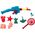 LeanToys Wielofunkcyjny Stolik 4w1 Klocki Łowienie Ryb Rysowanie Niebieski 13676783 5905991021506
