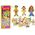 LeanToys Zestaw Magnesy Drewniane Postacie W Przebraniach Kolorowe 20 Sztuk 13676809 5905991021810
