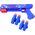 LeanToys Pistolet Na Strzałki 2w1 Wyrzutnia Samolotów Niebieski 13676902 5905991023760