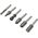 AWTools AWTOOLS FREZY TRZPIENIOWE DO METALU FI 6mm kpl.6szt. 13683590 5903678623159