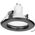 Lampa sufitowa Orno SUTRI RC ramka dekoracyjna oprawy punktowej, MR16/GU10 max 50W, okrągła, stała, czarna,AD-OD-6175/B 13683992 5908254817991