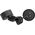 Lampa wisząca Orno BARBRA PLR GU10 oprawa wisząca max 35W, IP20, okrągły, czarny, aluminium,AD-OP-6189BGU10 13684000 5908254818288
