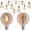 Paulmann Źródło światła LED 1879 G95 DIM 6W 470lm E27 1800K 230V złoty / szkło 13684404 4000870291894