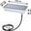 Paulmann Oprawa dogruntowa BRICK LED 1.6W 50lm 3000K IP68 z czujnikiem ruchu 200x100 230V aluminium / stal nierdzewna 13684535 4000870943373