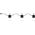 Paulmann Łańcuch świetlny Plug & Shine TUBS 3x2W 3000K E14 IP44 24V antracyt / aluminium 13684566 4000870947616