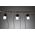 Paulmann Łańcuch świetlny Plug & Shine TUBS 3x2W 3000K E14 IP44 24V antracyt / aluminium 13684566 4000870947616
