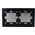 Kontakt-Simon Panel dotykowy Kontakt-Simon 54 Touch DSTR244/73 dwa moduły cztery pola dotykowe cztery pola dotykowe zastygła lawa 13684797 5902787859008