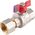 Ferro Zawór kulowy z półśrubunkiem 1/2" Ferro F-Power KFPM1SG 13685070 5902194993210