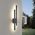 Kinkiet DELIGHT Trio Tawa 221460242 kinkiet zwnętrzny lampa ścienna IP54 2x9W LED 3000K antracyt 13685141 4017807564037