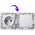 Ospel Łącznik zwierny Ospel Szafir ŁP-6Z/m/00 "dzwonek" biały 13685192 5906729011639