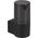 Kinkiet LVT LVT XD-HW911B kinkiet lampa ścienna ogrodowa IP44 1x40W E27 czarny/dymiony 13685346 5904703008842