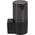 Kinkiet LVT LVT XD-HW911B kinkiet lampa ścienna ogrodowa IP44 1x40W E27 czarny/dymiony 13685346 5904703008842