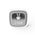 Alarm clock with LED Bunny night light PURE FNL-06 AURORA white square Forever Light 5907457736498