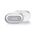 Alarm Clock with LED Night Light PURE FNL-07 AKSEL white long Forever Light 5907457736504
