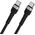 Kabel USB Wozinsky USB-C - USB-C 1 m Czarny (5907769308734) 13703543 5907769308734