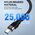 Kabel USB Wozinsky USB-C - USB-C 1 m Czarny (5907769308734) 13703543 5907769308734