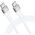 Kabel USB Wozinsky USB-C - USB-C 1 m Biały (5907769308796) 13703545 5907769308796