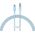 Kabel USB Baseus USB-C - USB-C 1 m Niebieski 13802847 6932172642839