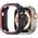 Dux Ducis DUX DUCIS futerał BAMO do Apple Watch Ultra / Ultra 2 49 mm czarno pomarańczowy 13802891 6934913021316