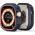 Dux Ducis DUX DUCIS futerał BAMO do Apple Watch Ultra / Ultra 2 49 mm czarno pomarańczowy 13802891 6934913021316